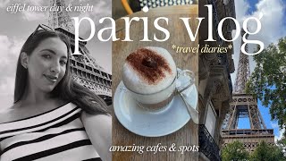 2 DAYS IN PARIS VLOG  exploring trying cafes yummy food  hidden gems 🥐🇫🇷 [upl. by Navaj]