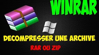 comment compresser un fichier avec WinRar [upl. by Paza]