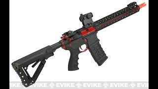 AIRSOFT REVIEW of the GampG CM16 SRXL Red [upl. by Long]