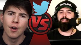 Keemstar VS Kavos Twitter Fight Copying each other and being Snakes RIP Friendship [upl. by Irmo]