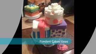 Decorating Fondant Cakes Ideas [upl. by Yks]