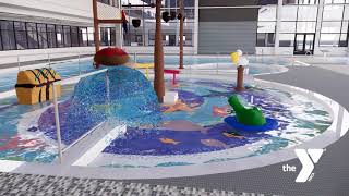 Schottland YMCA Under Construction Walkthrough  Swim Center [upl. by Ettecul127]