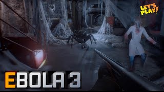 EBOLA 3 ★ Walkthrough 3 Boss Spider ★ PC Steam HORROR game 2022 [upl. by Ahcsrop446]