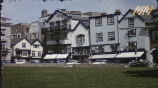 Exeter England and Exeter University 1960 old cine film 038 [upl. by Acinoreb734]