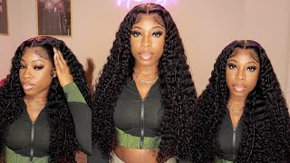 Vacation 28quot Deep Wave Wig  REAL HD Lace Front Wig  Wiggins Hair [upl. by Addia]