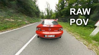 Mazda RX8 ThirdPerson View  GoPro Max  Raw Sound [upl. by Whiting]