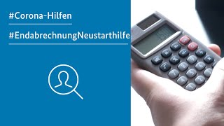 Servicevideo Wie erfolgt die Endabrechnung der Neustarthilfe [upl. by Oshinski]