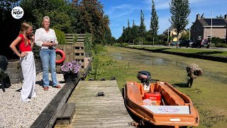 Omwonenden Aalsumervaart Dokkum ontevreden over vervuilde vaart quotHielendal oerwoekerequot [upl. by Morrison]