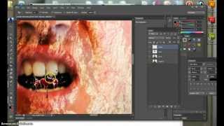 Create a Zombie Using Adobe Photoshop  Tutorial  Lesson [upl. by Penrose956]