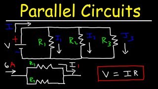 How To Calculate The Current In a Parallel Circuit Using Ohms Law [upl. by Acinot]