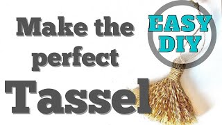 The Ultimate TasselMaking Tutorial  Create Stunning Tassels Easy [upl. by Lamiv]