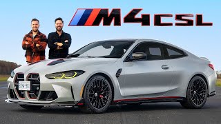 2023 BMW M4 CSL Review  An Insane 140000 Sports Car [upl. by Nosiram864]