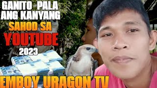 Magkano ang sahod ni Emboy Uragon Tv sa youtube  Estimated Salary 2023 [upl. by Baiss]