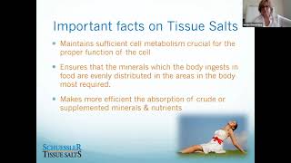 Schuessler Tissue Salts Education  Level 1 [upl. by Aikyt543]