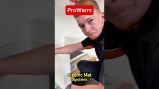 Electric Mat Underfloor Heating System ProWarm talk to us about Underfloor Heating Underfloor [upl. by Wylma230]