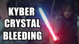 How Do Lightsabers Change Color in The Acolyte  Everything We Know About Bleeding a Kyber Crystal [upl. by Wooldridge]