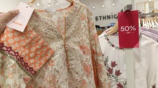 ethnic sale 2024 📣 New Collection added on Sale 📣ethnic Flat 50 OFF [upl. by Jonme]