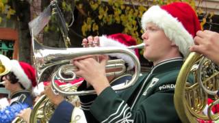 2014 MAIN STREET Placerville Christmas Parade Marching Band [upl. by Bonilla199]