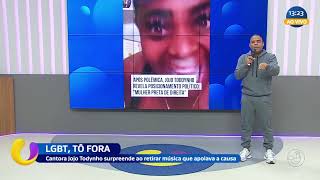 Cantora Jojo Toddynho surpreende ao retirar música que apoiava causa LGBTQIAP [upl. by Anthony52]