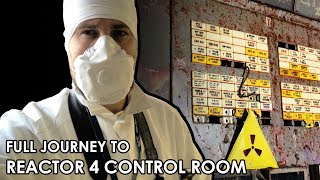 Full Journey to Reactor 4 Control Room  Inside Chernobyl ЧАЭС Sarcophagus 2019 [upl. by Lucien]