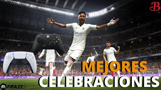 Como hacer las CELEBRACIONES MAS CHETADAS FIFA 22🎮  FESTEJOS de GOL TOXICOS FIFA 22 Tutorial  FIFA [upl. by Magulac455]