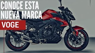 La nueva marca de motos PREMIUM Chinas se llama VOGE [upl. by Nisa]