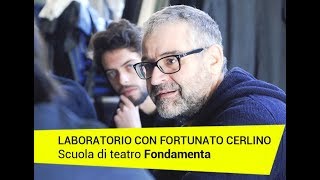 Laboratorio di analisi del testo con Fortunato Cerlino [upl. by Feer]