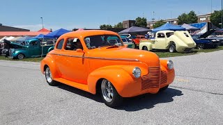 Walking Around the 2021 NSRA Eastern Nationals YorkPA Video 1 [upl. by Shaer]