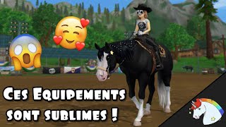 CES ÉQUIPEMENTS SONT SUBLIMES  😍  STAR STABLE ONLINE [upl. by Anilatak]