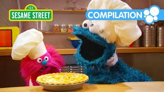 Sesame Street Lets Make Pies with Cookie Monster amp Abby  Recipes for Kids [upl. by Pontus]