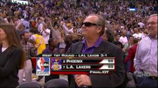 Kobe GameTying  Game Winning Shot vs Suns 06 PlayOffs HD [upl. by Ynnod]