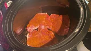 Crock Pot Pork Chops [upl. by Adnorhs592]