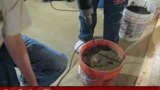 How to Mix Self Leveling Mortar Cement [upl. by Yttiy]