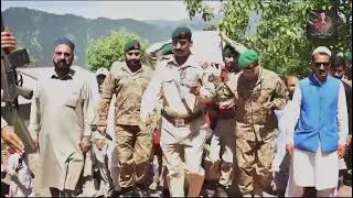 Press Release 1622024  Funeral of Brave Soldiers Who Embraced Shahadat  28 May 2024  ISPR [upl. by Ycniuqal763]