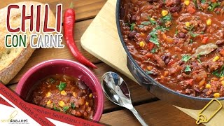 Chili con Carne Rezept  Leckeres Pfannengericht einfach selber machen [upl. by Doowron]