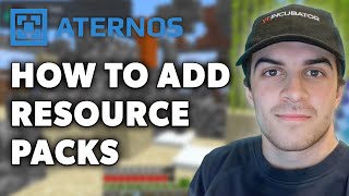 How to Add Resource Packs in Aternos  Add Texture Packs  Full 2024 Guide [upl. by Dayir495]