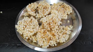 sabudana papad recipe video [upl. by Nwahsan611]