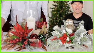 Five Budget Friendly Christmas Centerpiece DIY Ideas  Christmas Decorations 2023  Ramon At Home [upl. by Notirb]