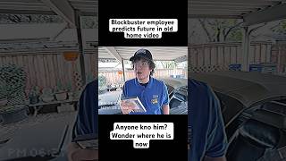 Blockbuster employee predicts future in old home video [upl. by Todd]