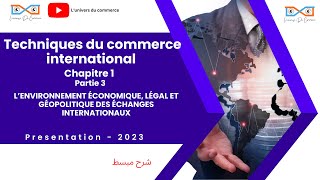 Commerce international chapitre 3 les activités dentreposage [upl. by Bernat287]