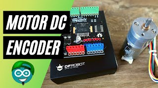 Motor DC con Encoder  Arduino Velocidad y Posición ✅ DFRobot [upl. by Adiehsar]