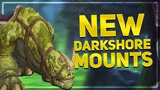 New Darkshore Mount Locations amp Preview  Battle for Azeroth 81 [upl. by Cimah]