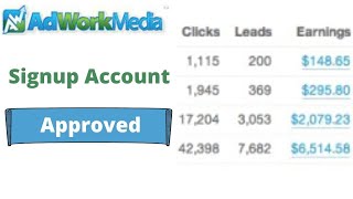 How To Create Adworkmedia Account And Get Approved  Adworkmedia Best Cpa Network For CPA Maeketer [upl. by Jauch]