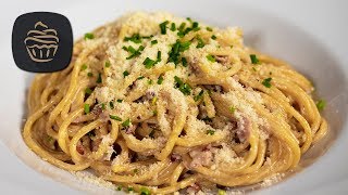 Spaghetti Carbonara Variation  Schnell einfach lecker [upl. by Lankton]