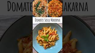 Domates soslu makarna🍝 makarna pasta food delicious reels shortvideo shortsvideo shorts art [upl. by Ahsinnod40]