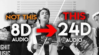 BTS 방탄소년단 Butter 24D AUDIO  Not 16D8D🎧 [upl. by Aicenav258]