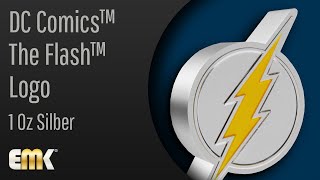 DC Comics The Flash Logo1 Oz Silber [upl. by Adelice]