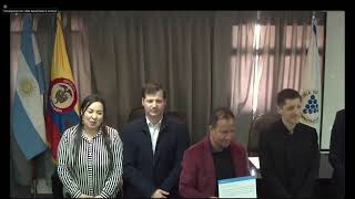 Acto de clausura y entrega de diplomas Curso Internacional sobre Administración Pública en Argentina [upl. by Esiahc452]