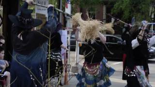 Wolfshäger Hexenbrut Witches Dance German Village Columbus Ohio 2017 [upl. by Adnalram]