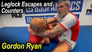 Leglock Escapes and Counters by Gordon Ryan [upl. by Dola]